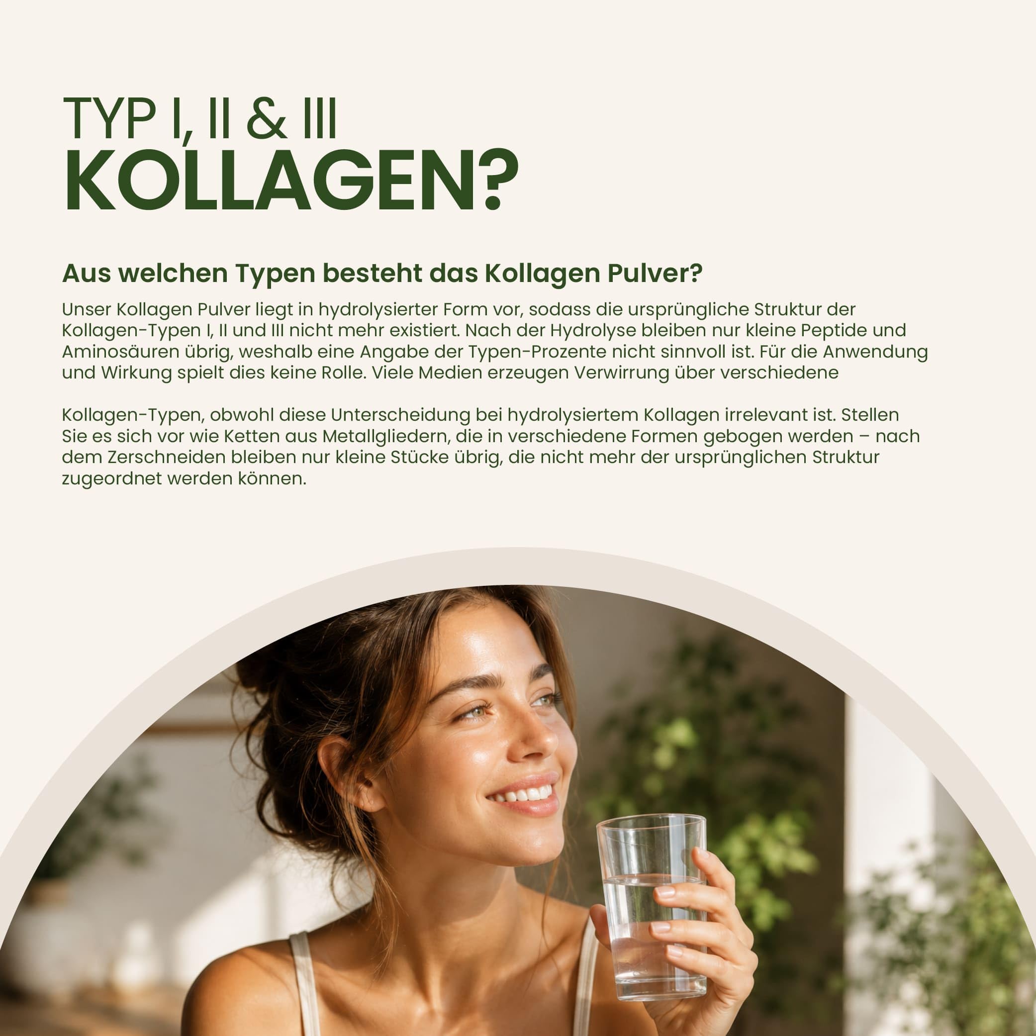 Kollagen Pulver 2 x 1 kg | Collagen Hydrolysat ohne Zusätze | geschmacksneutral | Eiweiß Pulver | Peptide Typ 1,2,3 Eiweiss 2 kg