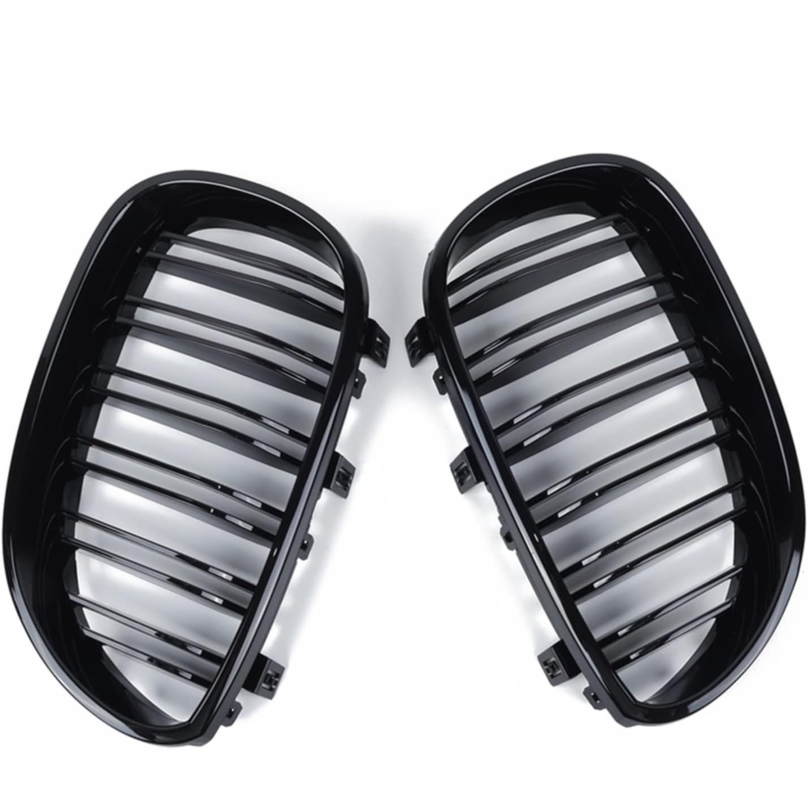Calandre de phare antibrouillard style double lamelles pour BMW avant - 7