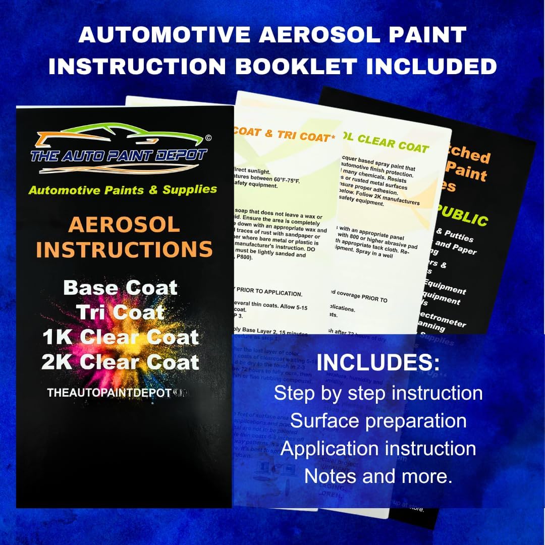 Auto Paint Depot Touch Up Paint for Mercedes-Benz C Series,CLK Coupe,E Series,M Series,ML Class,S Series,SL Series,SLK Series-Black 040 (All Years, All Models) Aerosol Spray