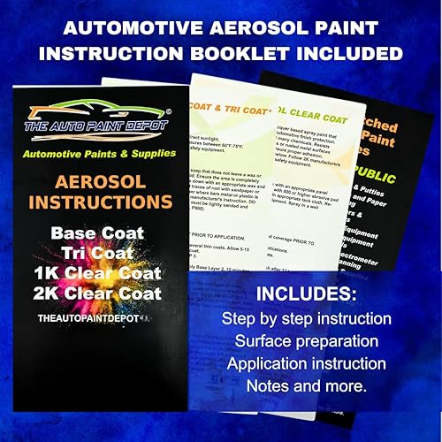 Miniatura 7 de Pintura de retoque para Honda - Crystal Black Pearl NH-731P - (todos los años, todos los modelos) en aerosol con capa transparente