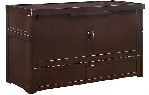 Miniatura 3 de Night & Day Murphy Cube - Cama tamaño Queen lista para montar con colchón de espuma viscoelástica SDS personalizado de 6 pulgadas (chocolate oscuro)