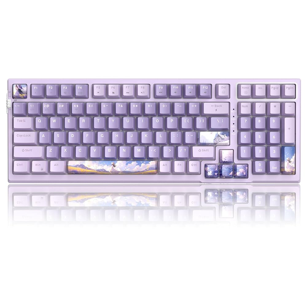 Amazon.com: MageGee SKY98 Wireless Gasket Mechanical Gaming