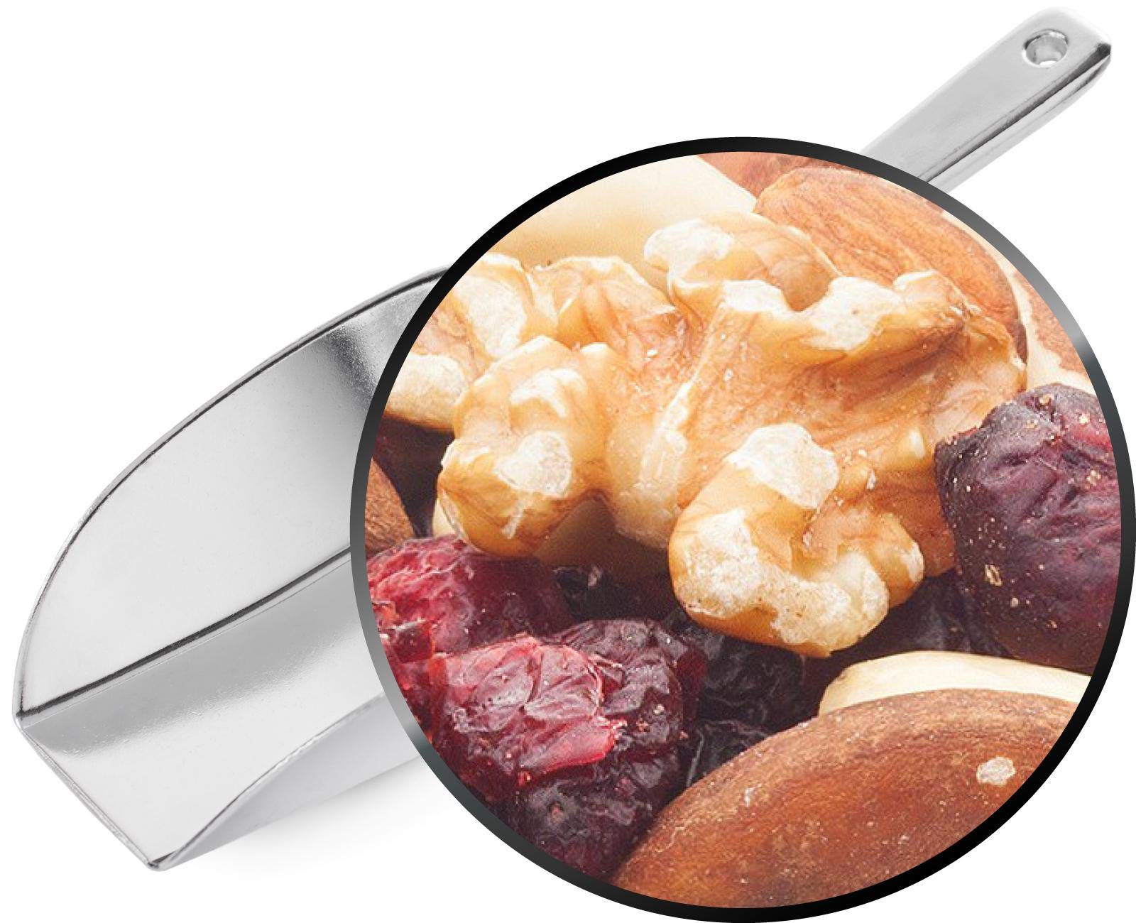 1 x 3kg Studentenfutter Premium Nussmischung mit Trockenfrüchte Haselnüsse Mandeln Paranuss Walnus Pekannuss Cranberry Blaubeere salzfrei vegetarisch