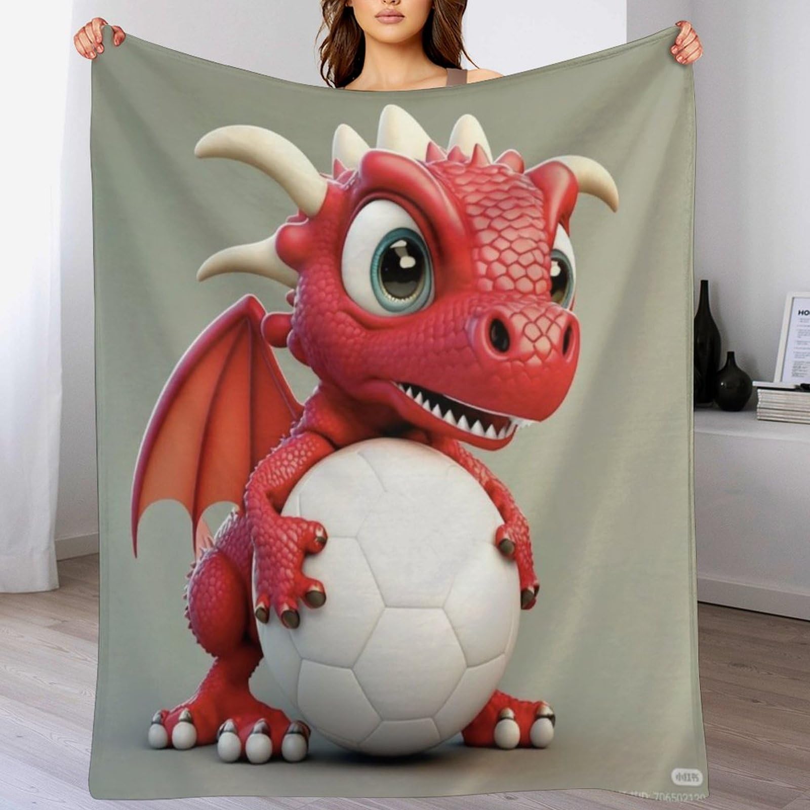 Ptérosaure couverture douce en flanelle chaude jeté de lit et canapé cosy
