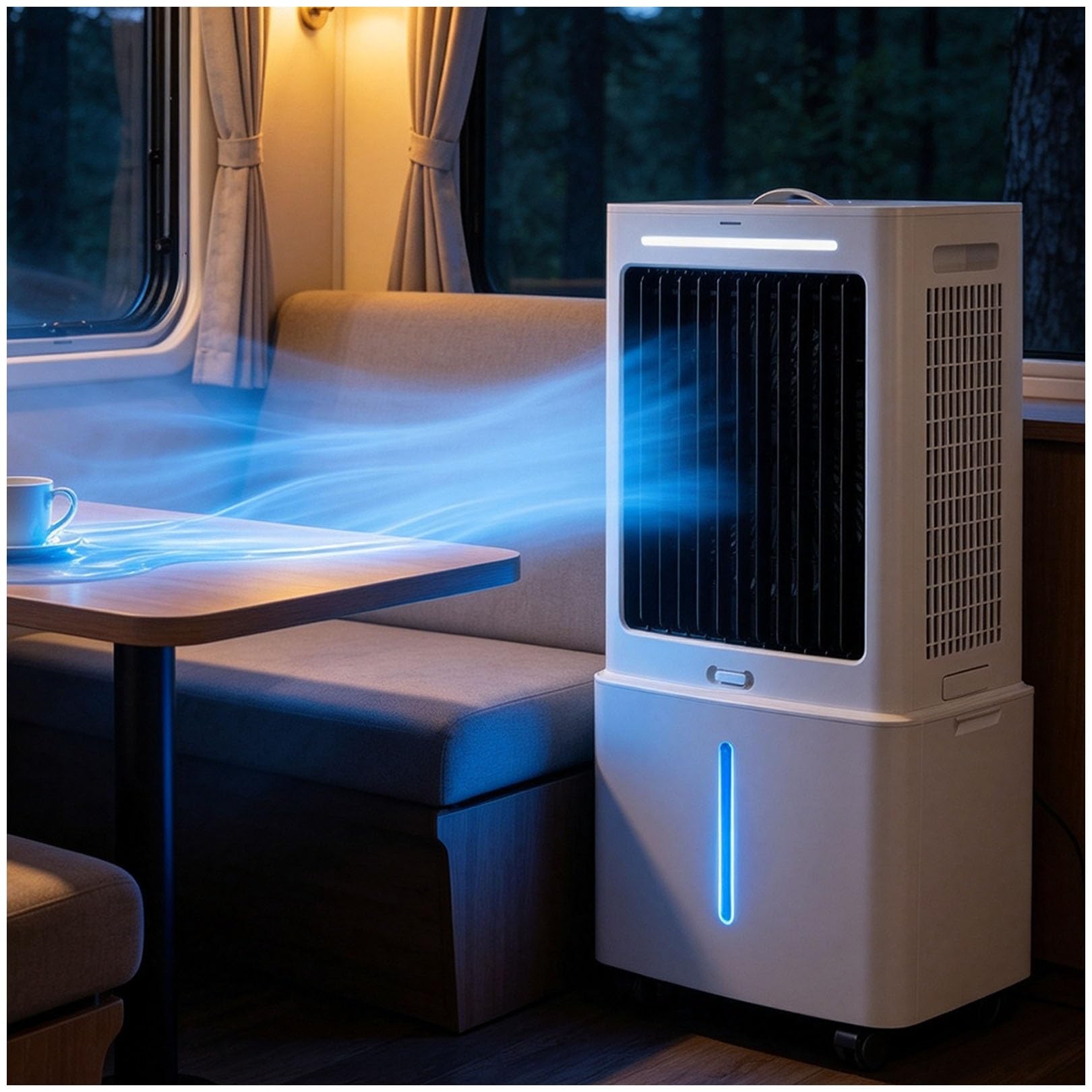 Preferspace One Color 2H Timer Evaporative Cooler 1177 Cfm
