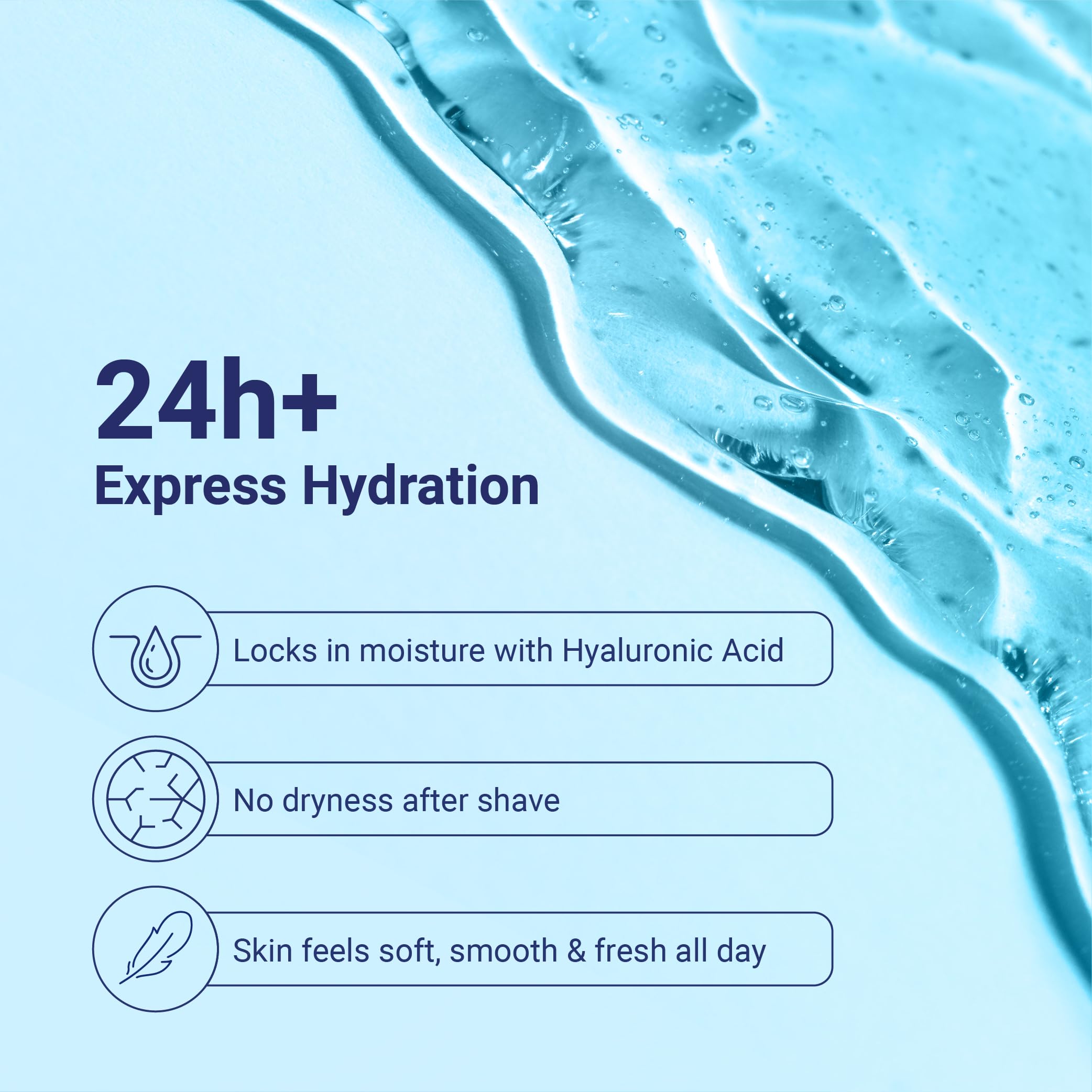 MY CARE PLUS Beard Shaping Shaving Gel for Men 500ml | Non-Foaming Transparent Shaving Gel | Easy Glide Beard Line Styling | Hyaluronic Acid, Vitamin E & Glycerin | Cooling Hydrating Formula 4