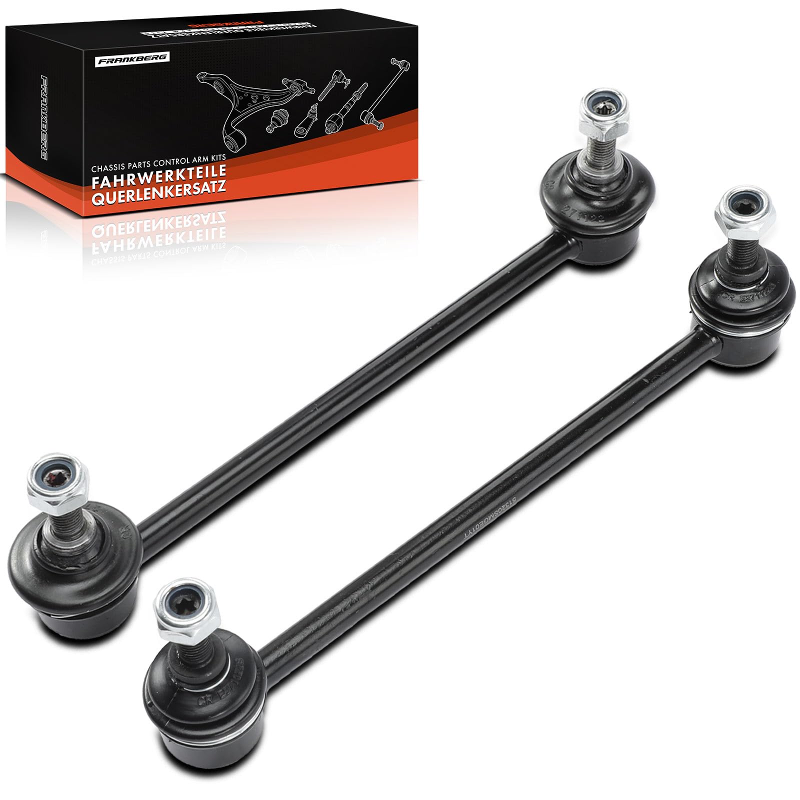 Frankberg 2x Braccio trasversale Braccio assiale Anteriore sinistro destro Compatibile con Civic VIII Hatchback FK FN Civic VIII Berlina FA FD Replace# 51320SE01