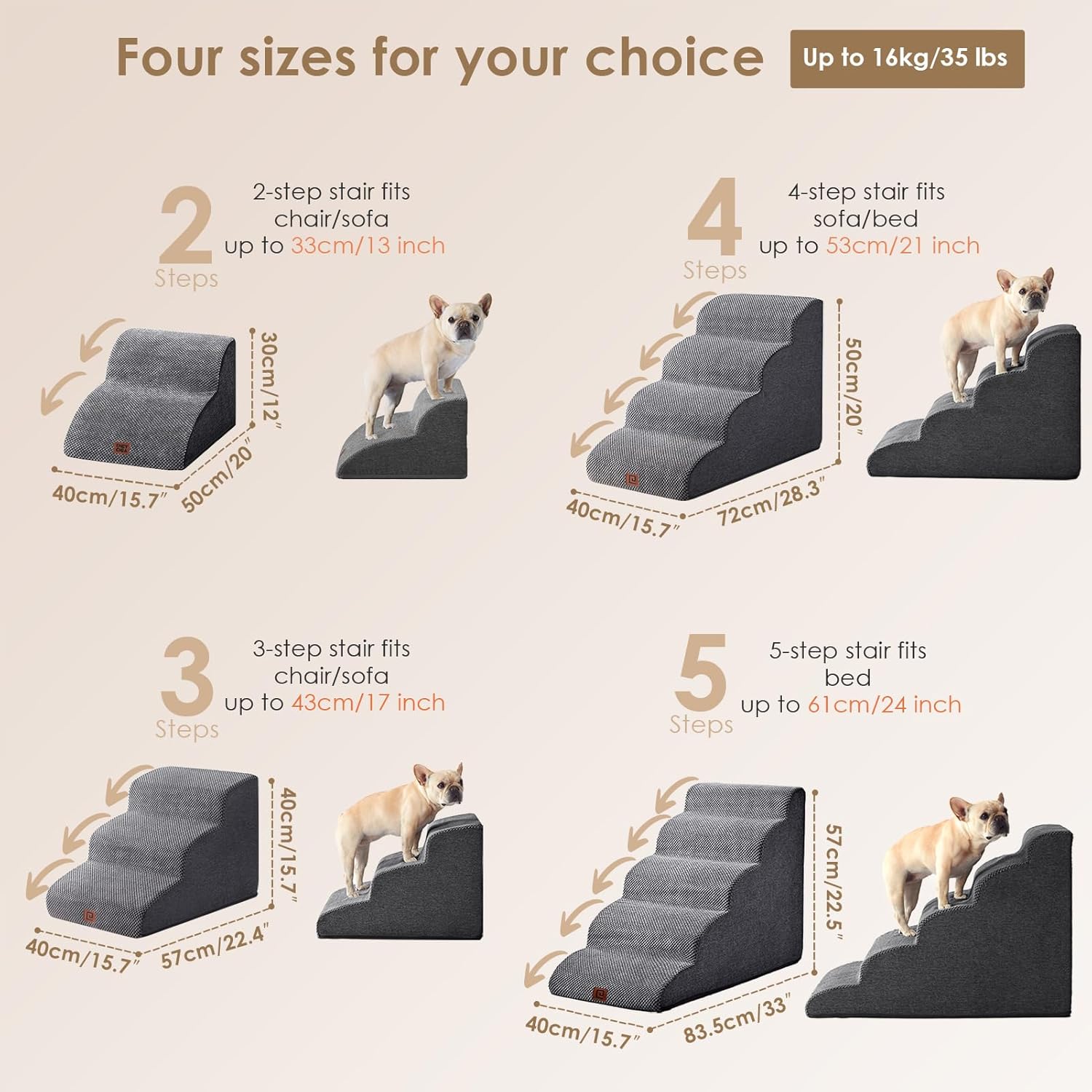 EHEYCIGA Pet Stairs: The Perfect Solution for Your Furry Friends