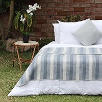 Vista 235 de Thick Alpaca Wool Blanket – Heavyweight Alpaca Wool Blanket for Camping Outdoors or Using Indoors Soft Peruvian Alpaca Wool Blankets