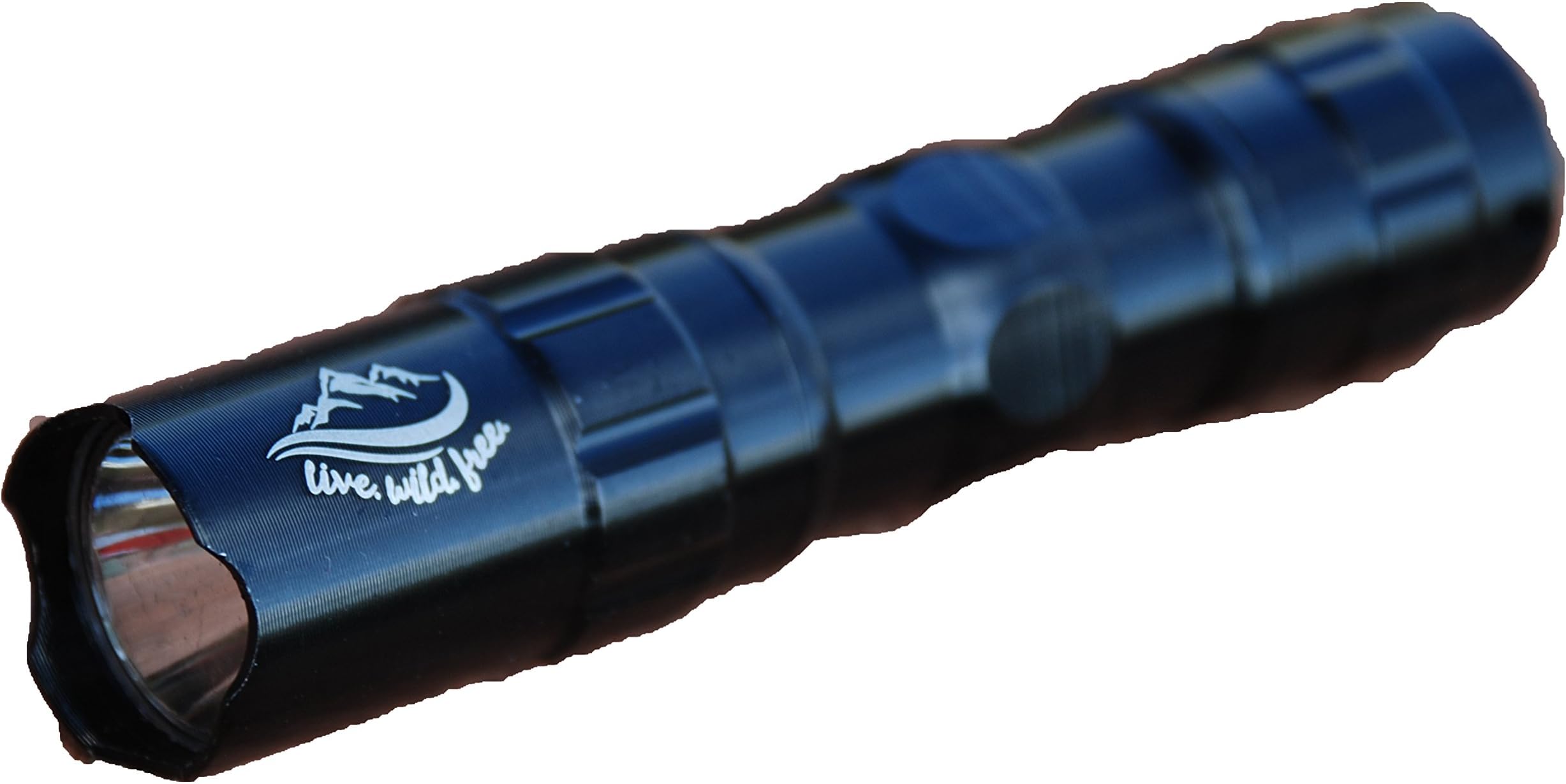 Best High Power Handheld Flashlight by LiveWildFree, Extremely Bright Tactical Waterproof LED Torch, Great for Camping, Hiking, Hunting, Running and emergencies. For Indoors or Outdoors (Black)