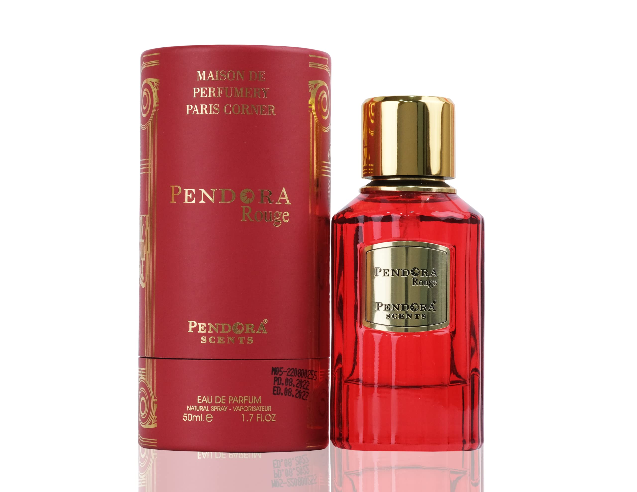 Amazon.com : Paris Corner 1.7 Fl Oz Pendora Rouge EDP Men