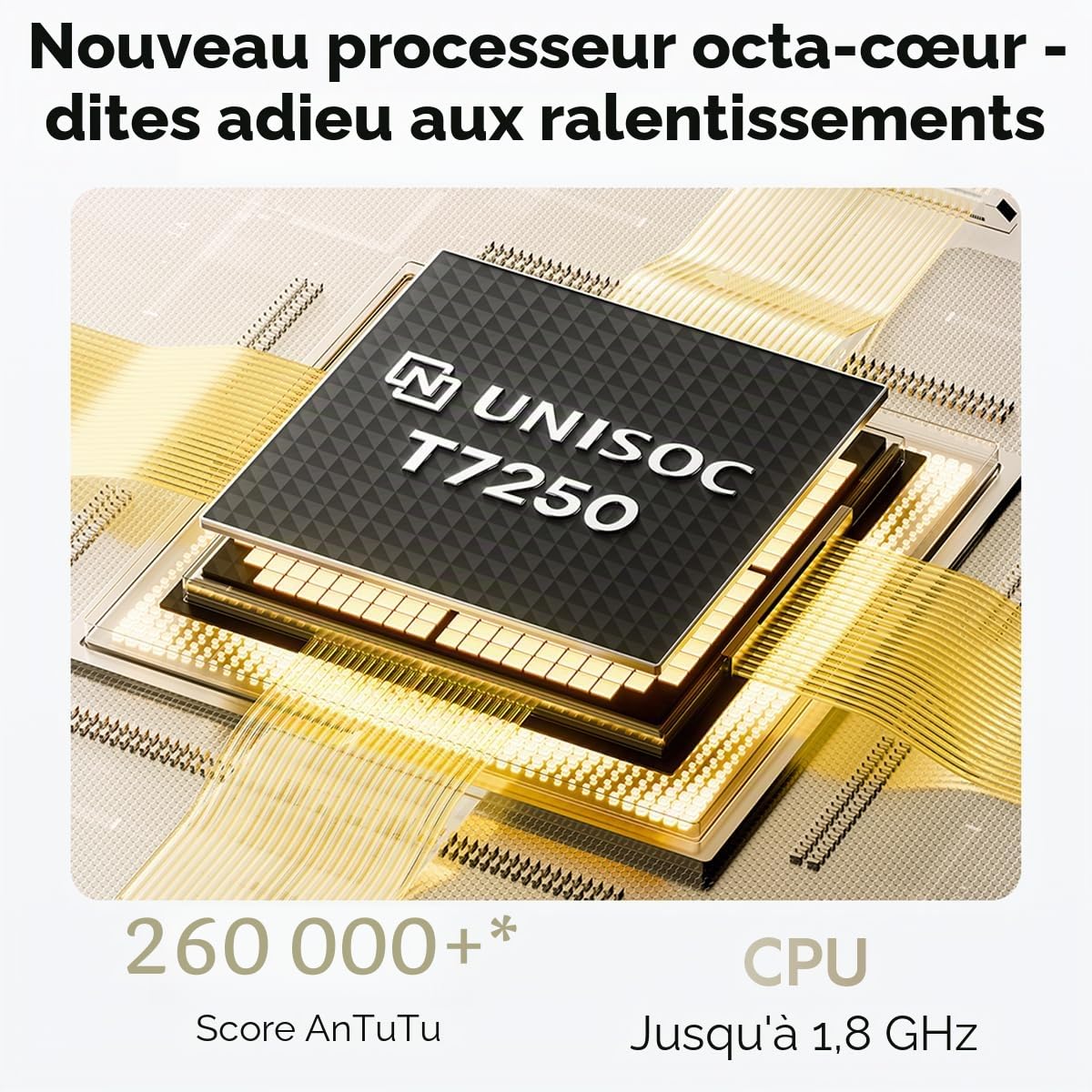 Xiaomi Poco C71 Smartphone, débloqué, 3 + 64 Go/4 + 128 Go, écran HD+, 17,8 cm (6,88 pouces), double caméra, 32 MP + 8 MP, Noir/Bleu/Or (Noir, 3 + 64 Go)