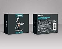 Vista 3 de Ivation Abrebotellas de vino Sacacorchos manual de mano con bomba de palanca ergonómica, diseño vertical de pie, agarre suave de cuello