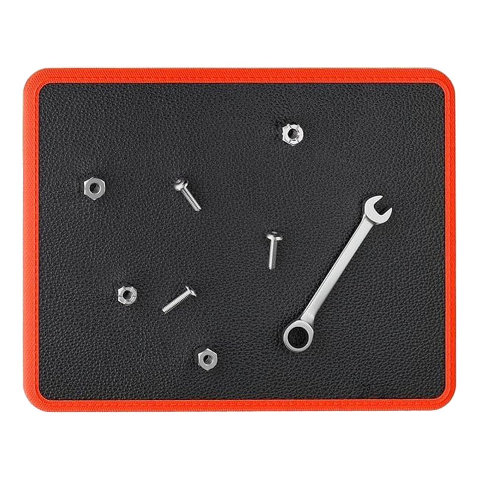 Magnetische Werkzeug-Halter-Matte Rutschfeste Ablage, Schrauben, | Schwere Flexible Magnet-Teilematte Organizer für Kfz-Mechaniker, Garagen-Arbeitsbank, Wartung und ingenieur