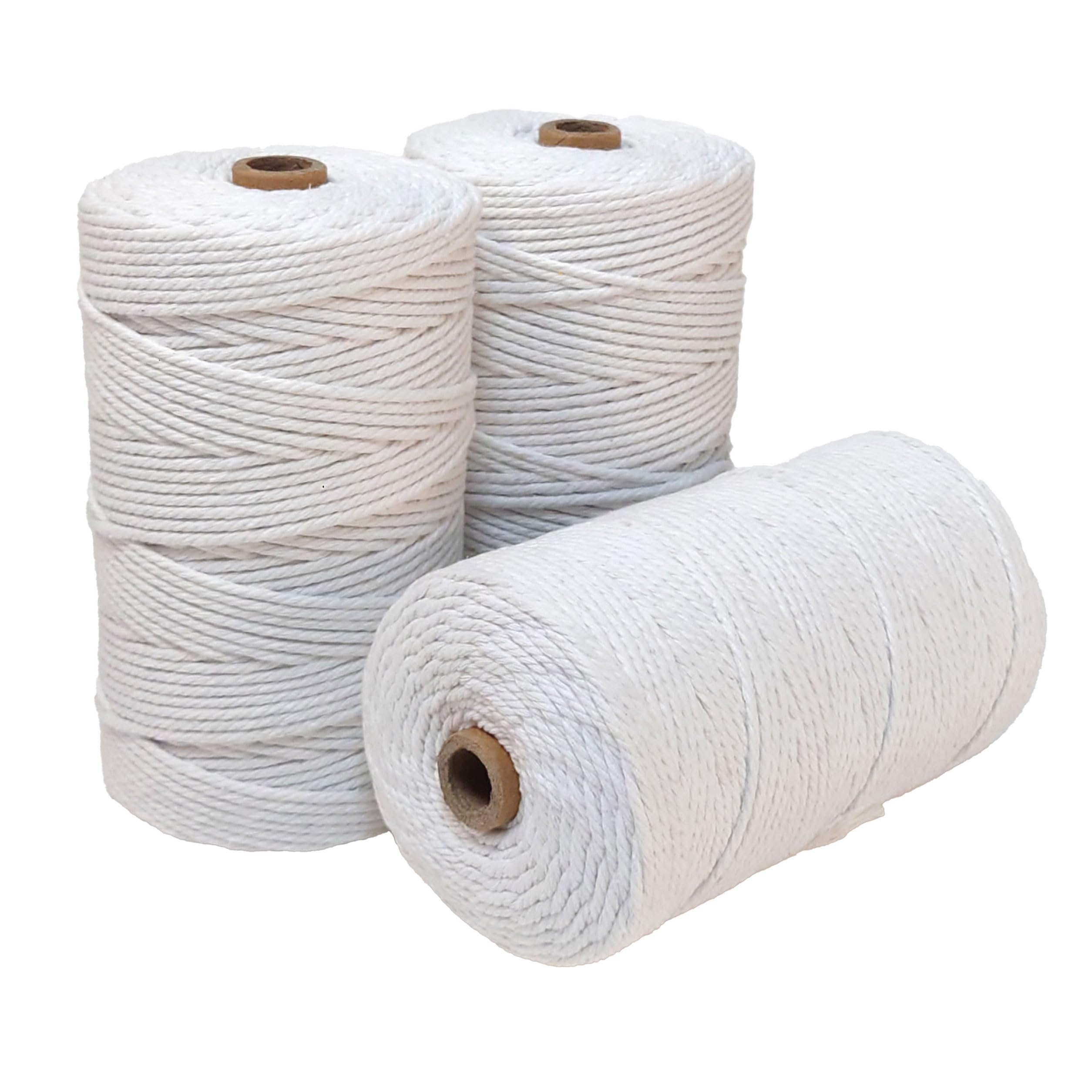 Amazon.co.jp: miagolale マクラメ ロープ コットン コード 編み紐 DIY