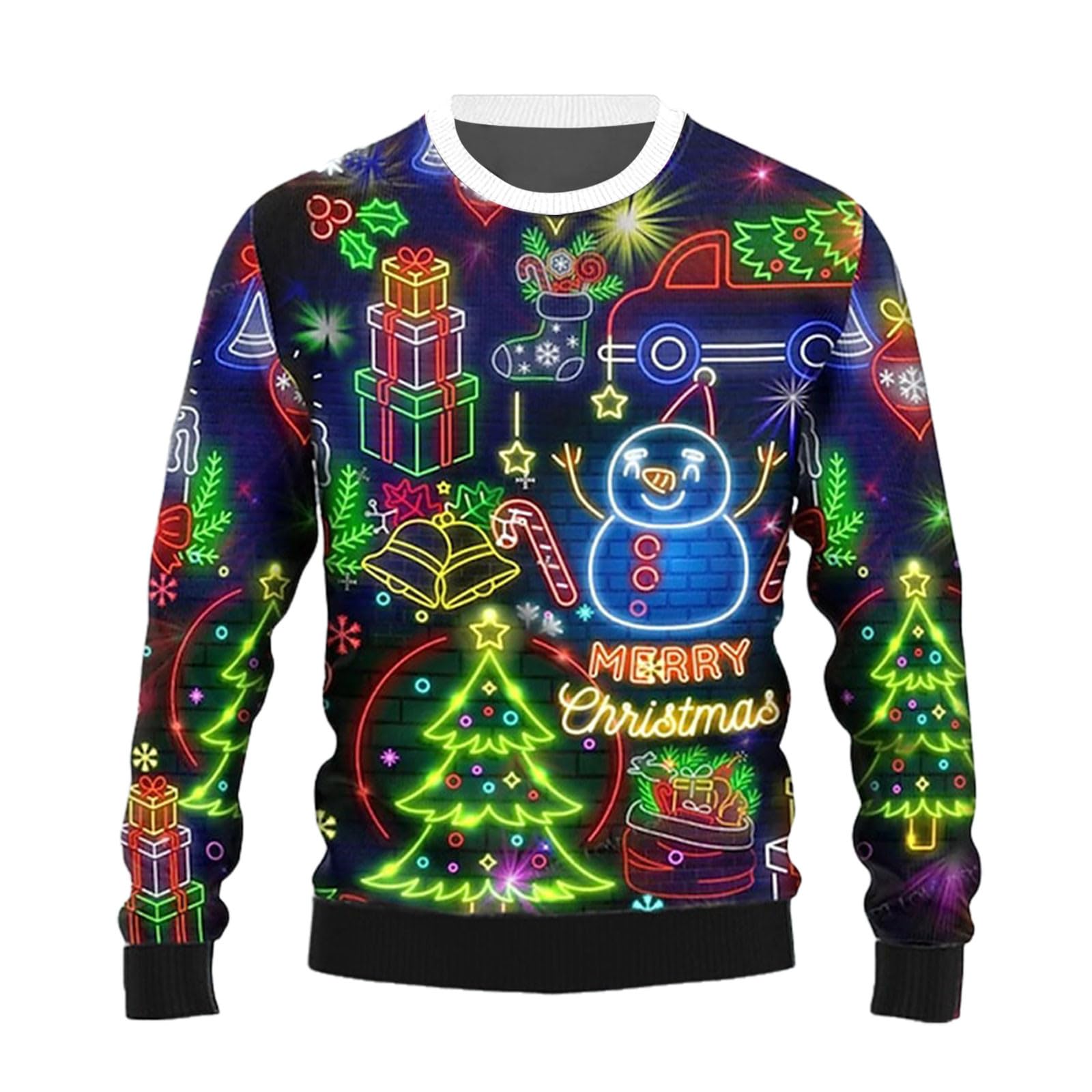 Kersttrui met ronde hals voor heren - Alle pyjamas