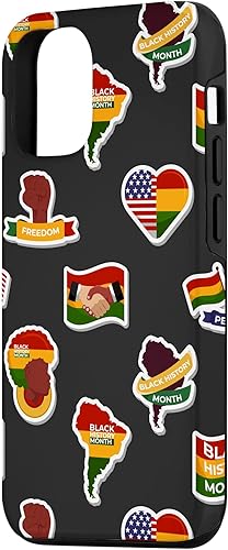 Miniatura 2 de iPhone 14 Black History Month USA African Pride Pattern Case