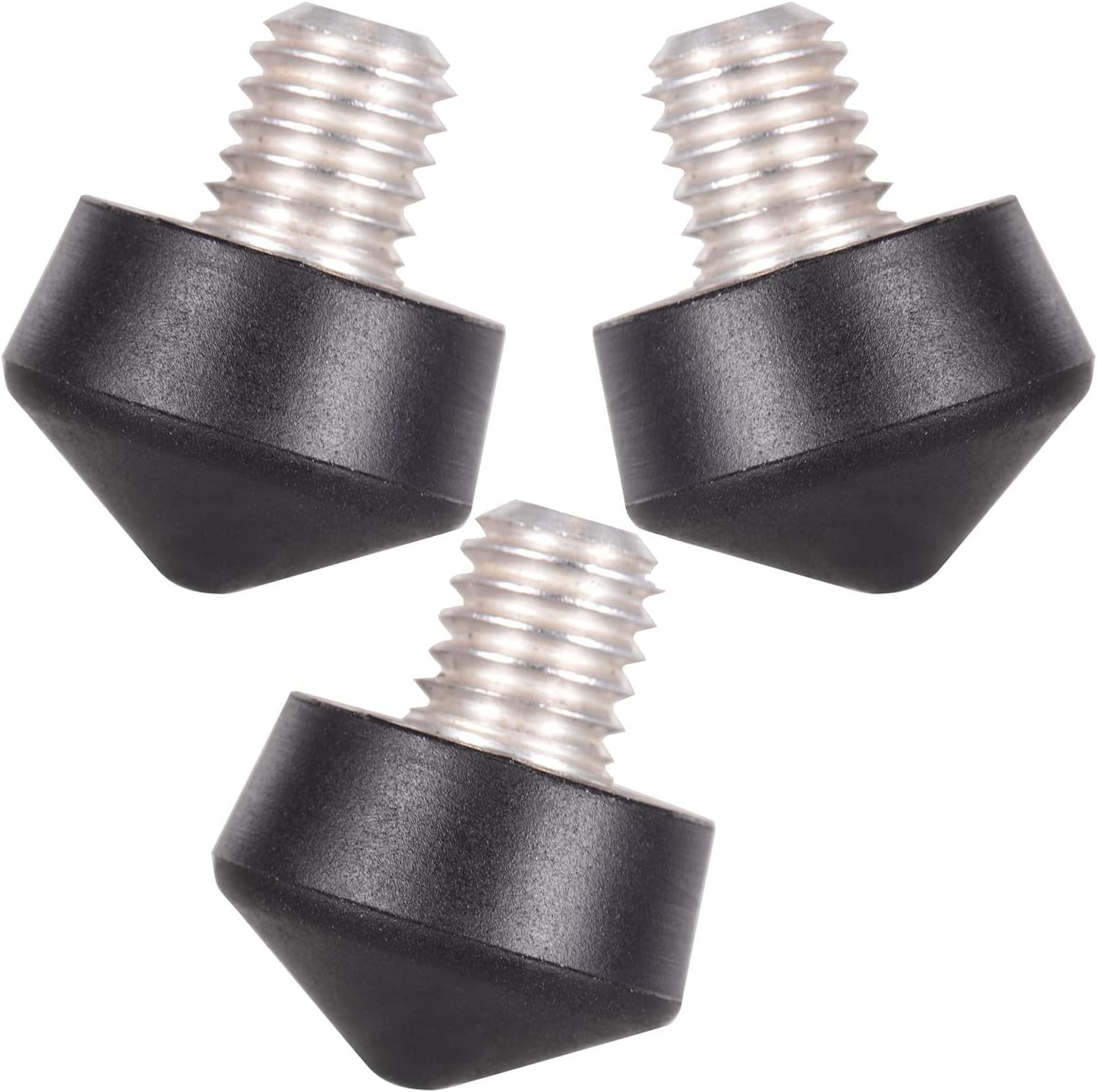 NEEWER 3 PCS Tripod Long Spike Rubber Feet, Non Slip Tripod Feet for