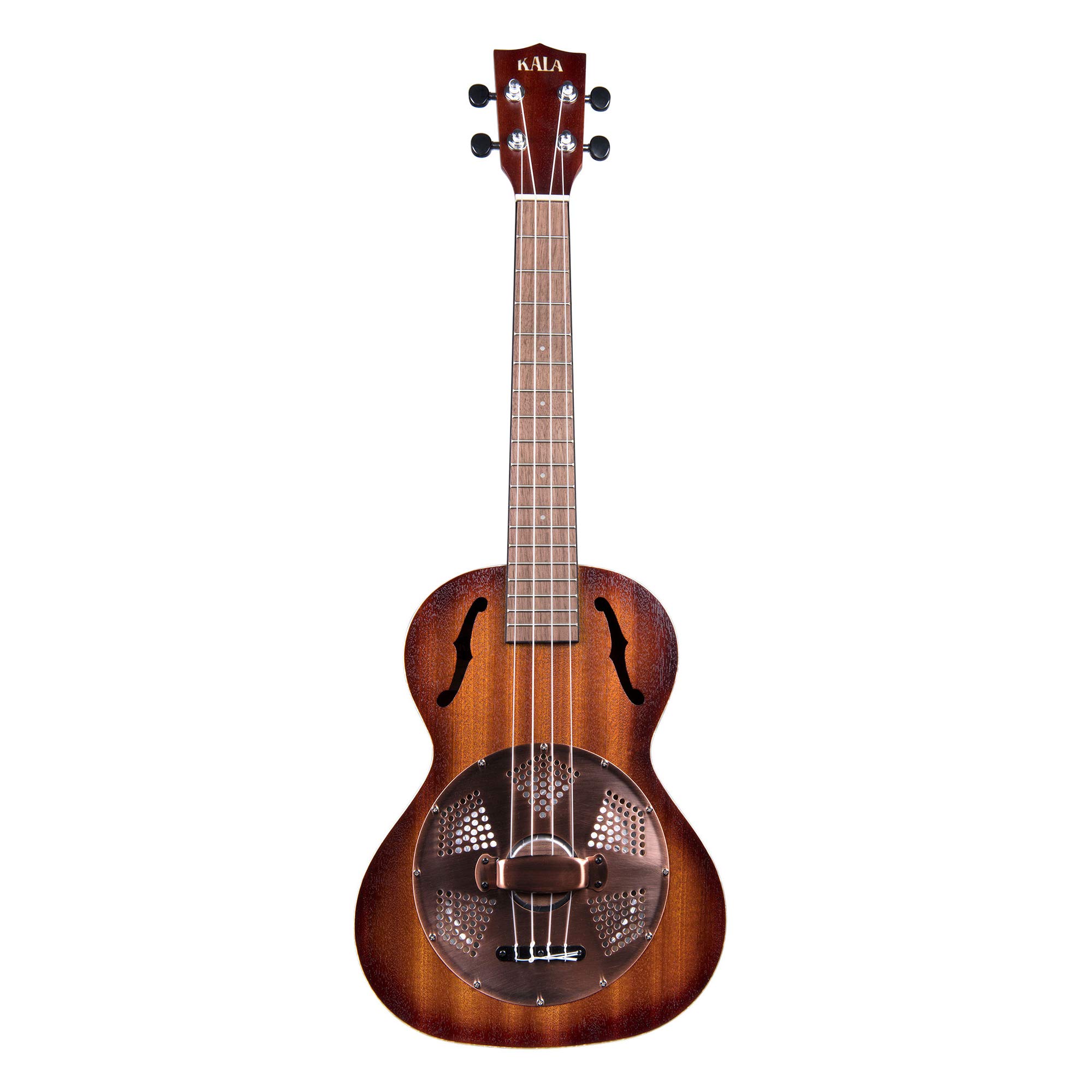 Ukulele Soprano Kala KA-15S-BLK - In Mogano Con Corde Aquila Per Principianti Ed Esperti