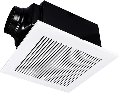 Simple Deluxe - Ventilador de ventilación para cuarto de baño, motor CA, 120 CFM, color blanco