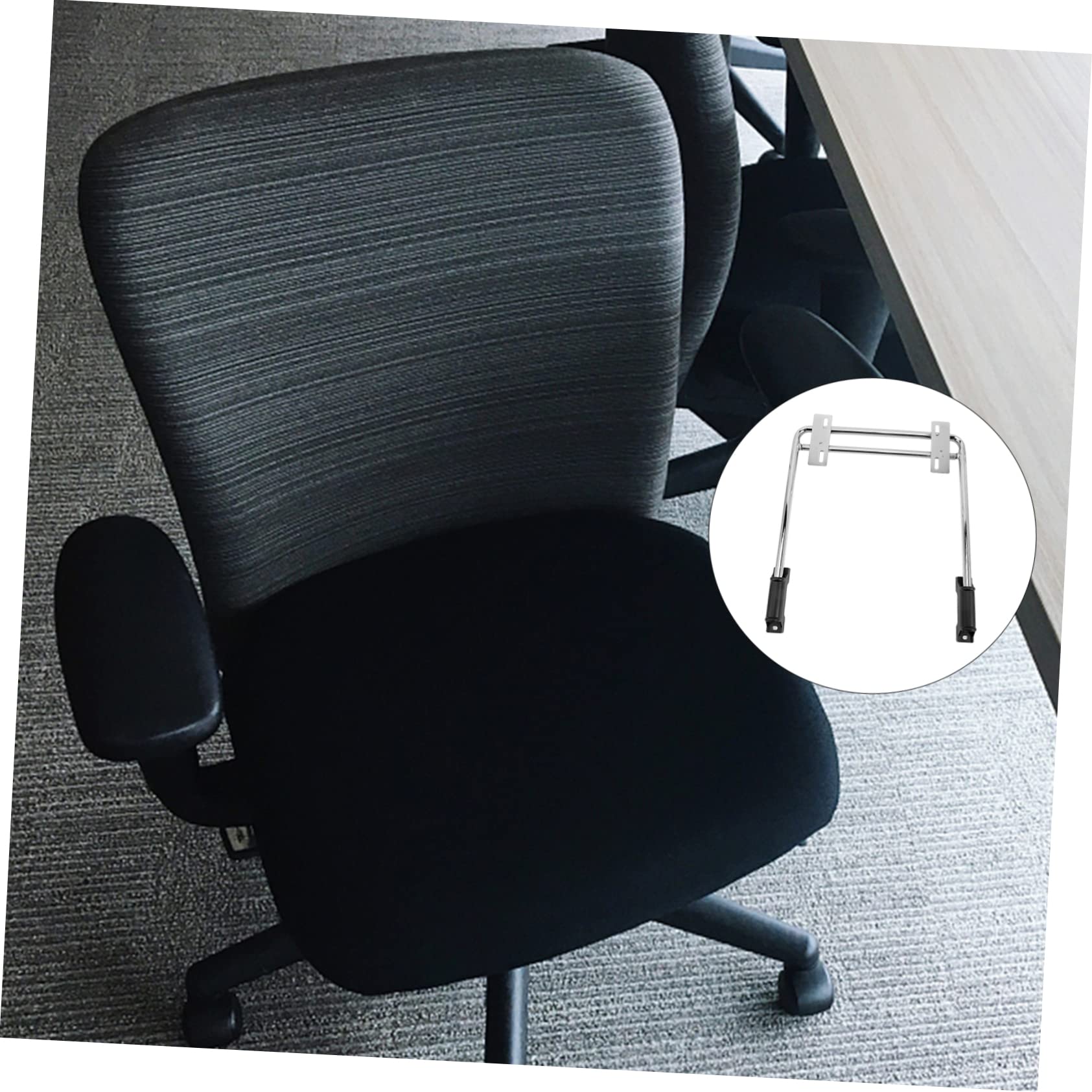 Ergonomische Fußstütze Für Bürostühle - Verstellbares Fußkissen Mit Austauschbarem Pedal Für Optimalen Komfort Im Home Office