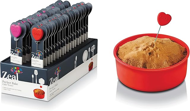 Zeal NB33R Cake Tester, Carbon Steel, Red