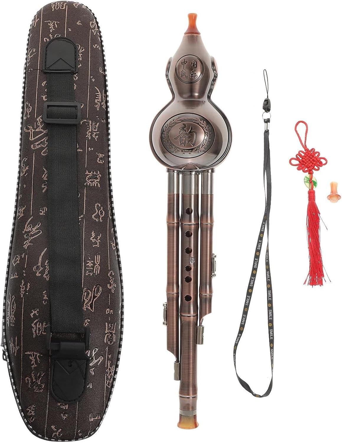 フルシ楽器 初心者向け3トーンひょうたんシルクウリフルートフルシ