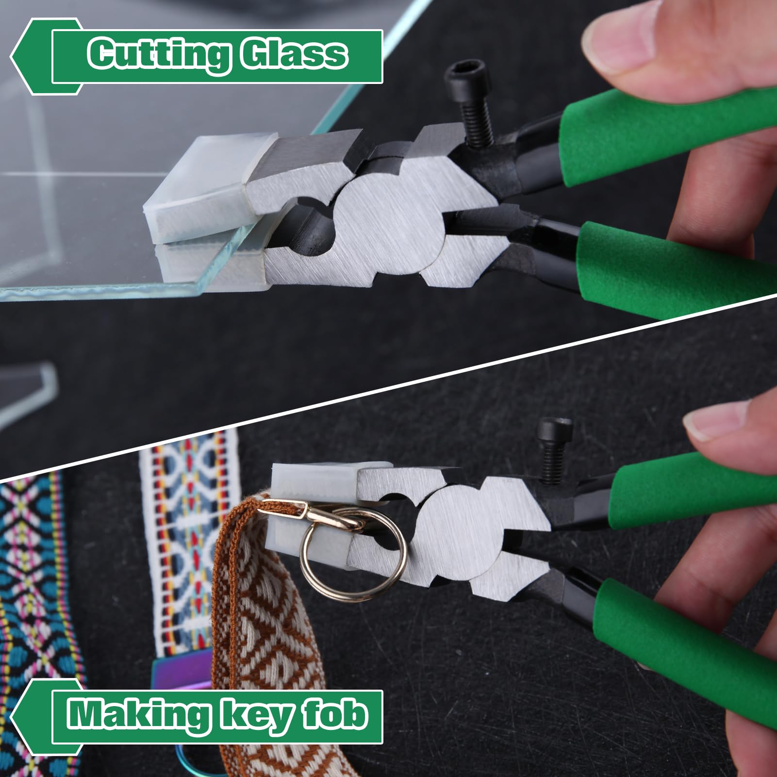8 Inch Key Fob Pliers With Rubber Tips For Key Fob Hardware And Stained Glass Work | Buy Now With Express International Delivery - View #9