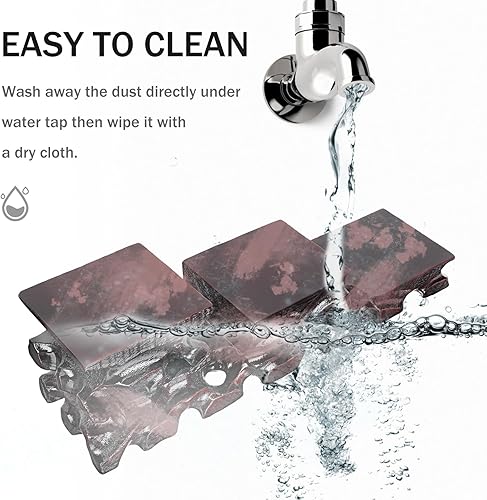 Miniatura 5 de ARTIBETTER Base antigua de jade Soporte de exhibición de madera china Soporte de madera de bolas de cristal Soporte de exhibición de tetera cuadrada