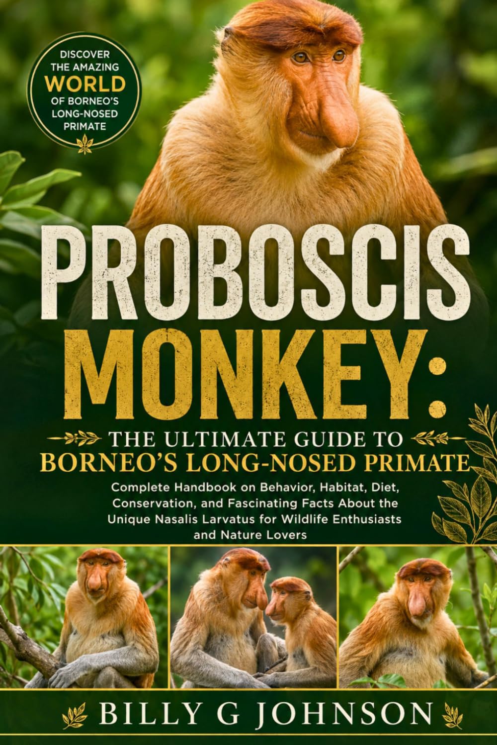 Proboscis Monkey: The Ultimate Guide to Borneo’s Long-Nosed Primate: Complete Handbook on Behavior, Habitat, Diet, Conservation, and Fascinating Facts ... for Wildlife Enthusiasts and Nature Lovers
