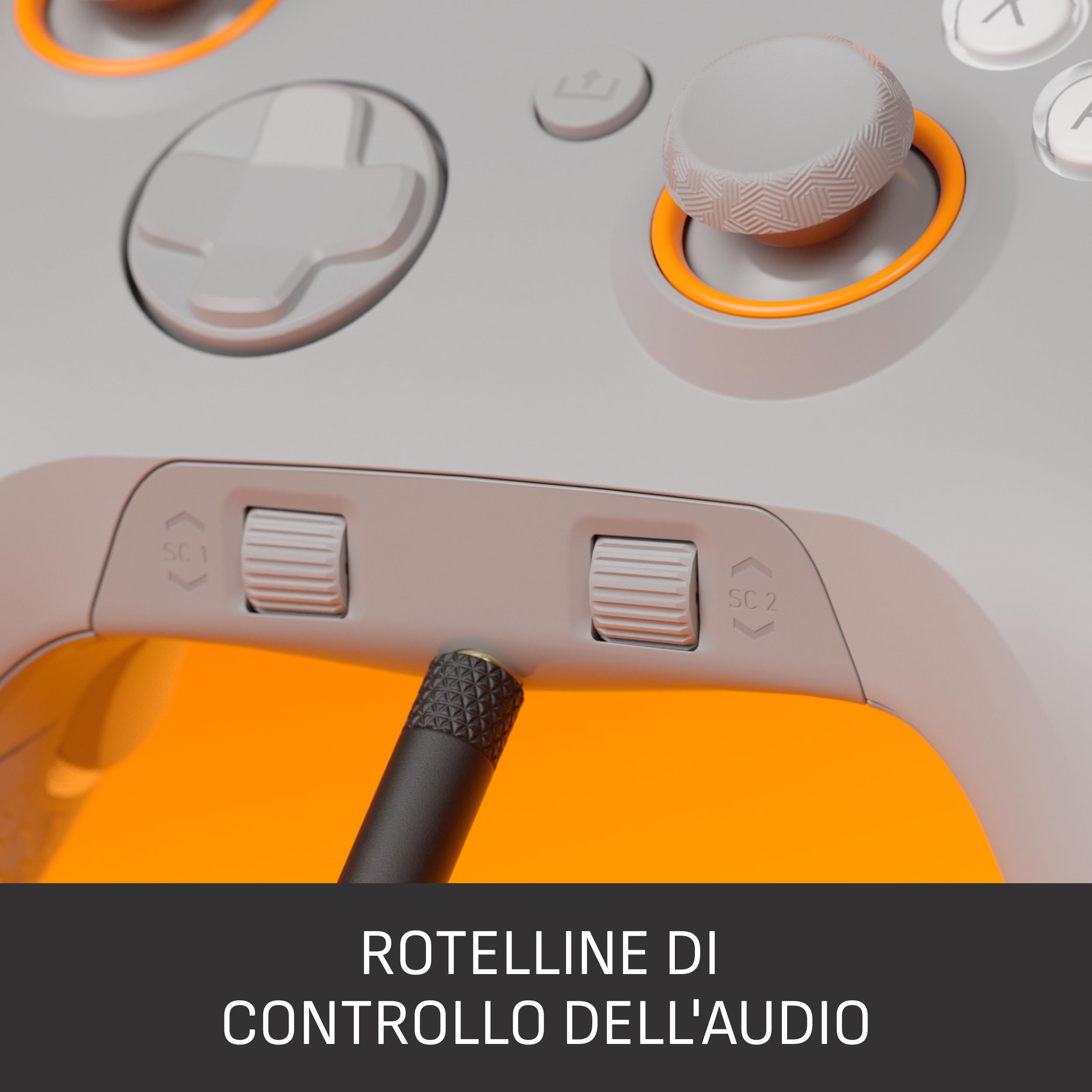 SCUF VALOR PRO Controller Wireless Xbox Performance – Grigio Chiaro | Nuovi Joystick Endurance TMR, 1000Hz, Bluetooth, Wireless a Bassa Latenza, Batteria con 17 Ore, Xbox Series X|S, Xbox One, PC