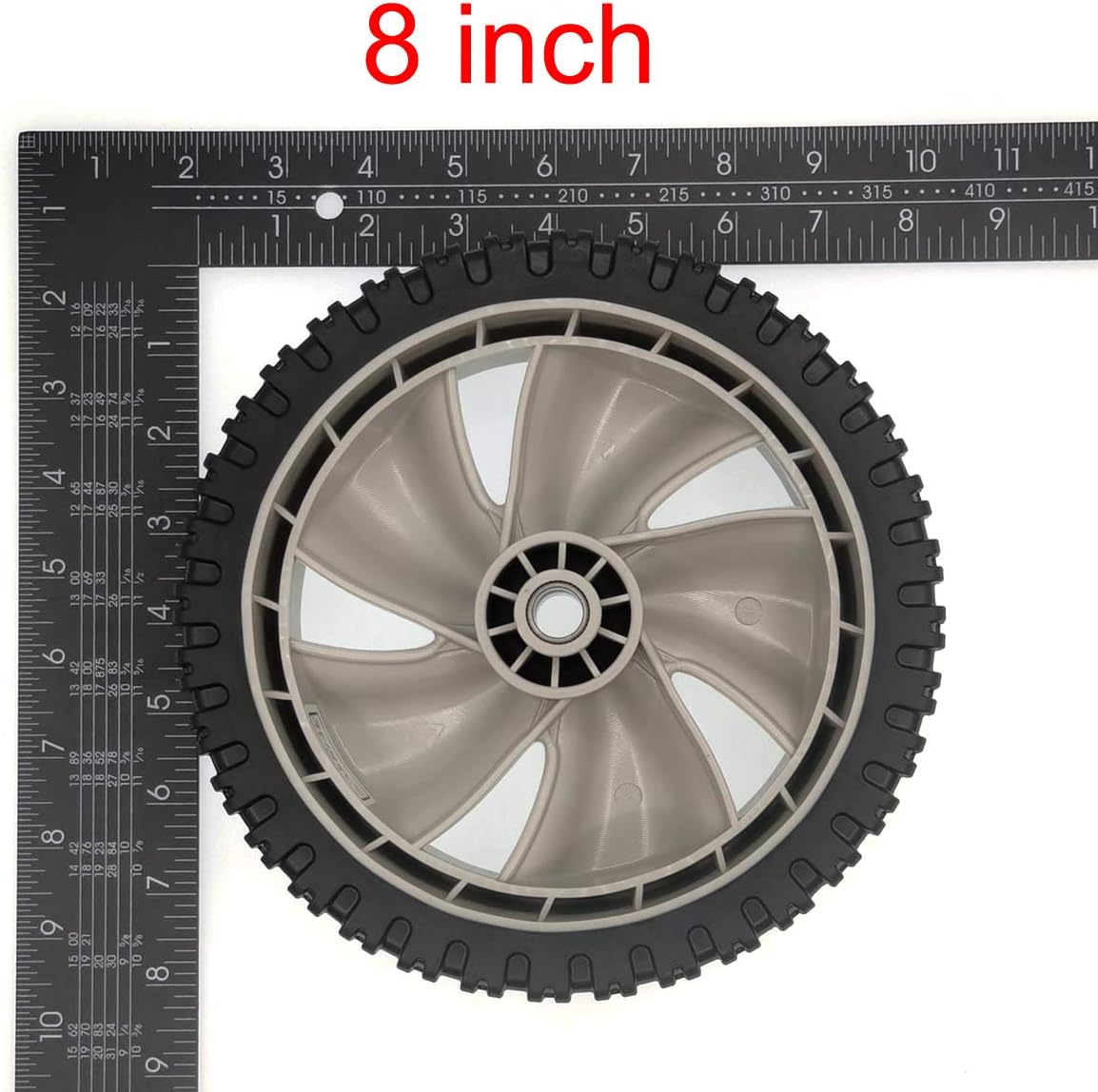 8-inch Lawn Mower Wheel for MTD 734-04563, 2 Pieces