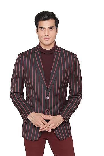 slim fit blazer amazon