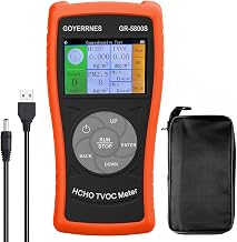 3-in-1 Air Quality Monitor, GR-5800S Professional Formaldehyde Detector, HCHO/TVOC/PM2.5/PM10 Detector, Multifunctional Gas Detector with LCD Display for Home and Office