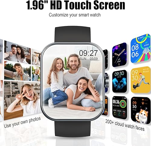 Miniatura 6 de Reloj inteligente para hombres y mujeres 061609