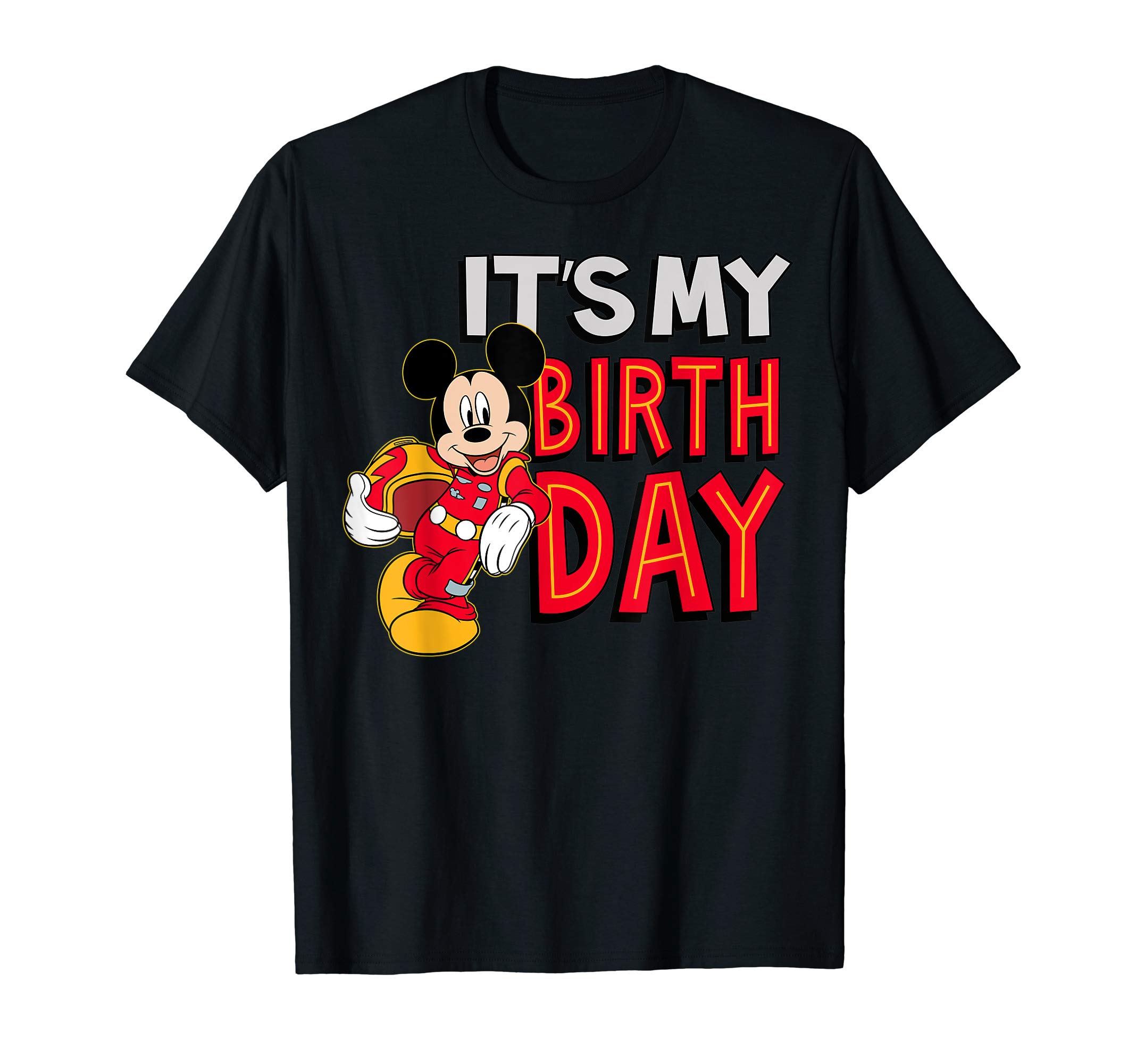 DisneyJunior Birthday mickeybday Short Sleeve T-ShirtOEKO-TEX STANDARD 100