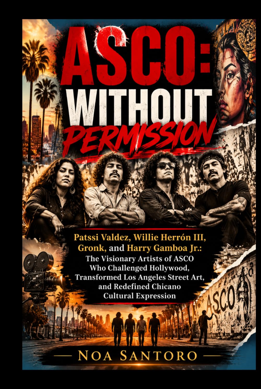Artistes de ASCO Chicano expression : livre culturel de Harry Gamboa et Gronk