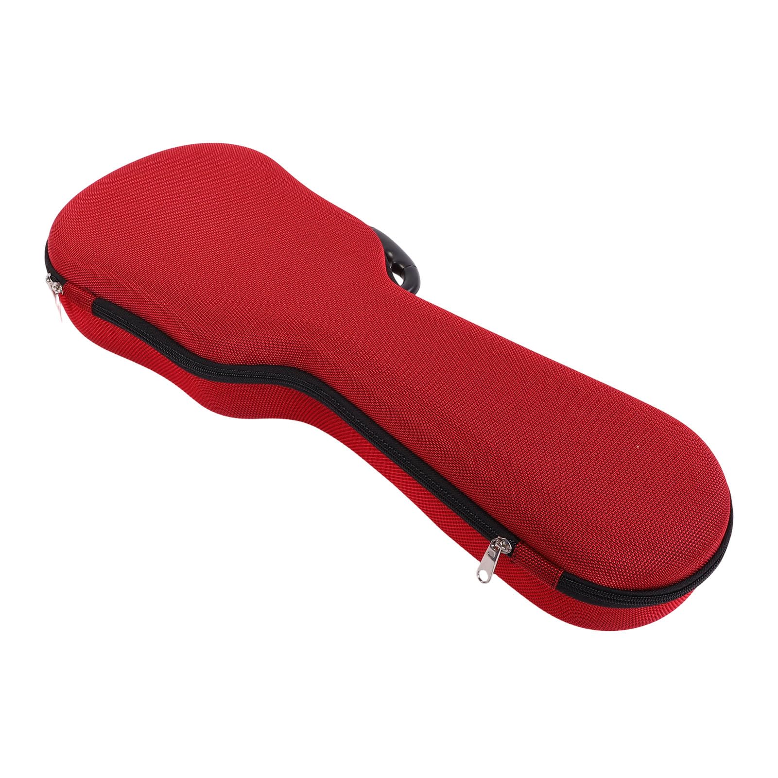 Generic Ochronna Torba na gitarę akustyczną 21" z Pluszowym Wnętrzem dla Entuzjastów Ukulele (czerwony)