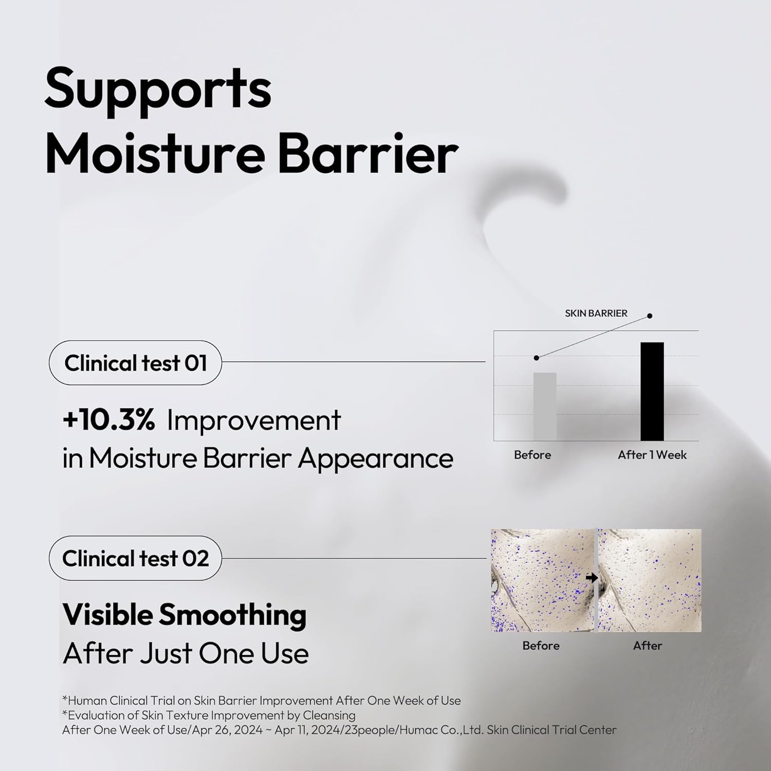 LAYERLAB Korean Face Wash with 2% Panthenol | Hydrating Foam Cleanser for Deep Pore Cleansing & Sebum Control | Helps Support Moisture Barrier, For Oily 150ml 5.07 fl oz (Blue) - Image 4