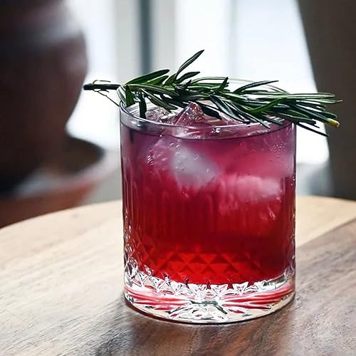 Miniatura 2 de Luigi Bormioli Diamonte - Vaso de 12.75 onzas, juego de 4 vasos dobles Old Fashion, 4 unidades (paquete de 1), transparente