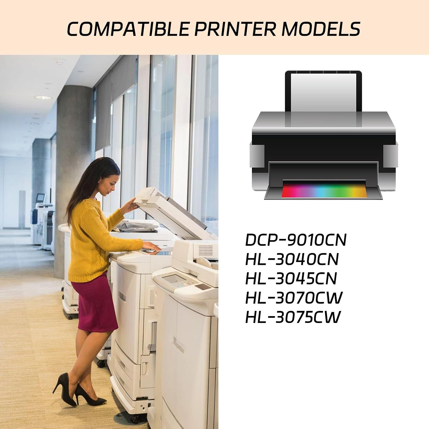 Compatible for Brother BU-200CL Transfer Belt Unit Work for Brother DCP-9010CN HL-3040CN HL-3045CN HL-3070CW HL-3075CW Printers, with Chip, High Yield 51000 Pages, Clear Printing (2 Set)