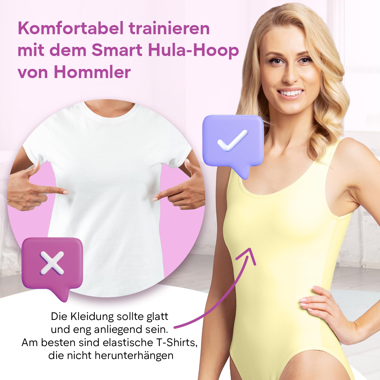 Smart hula hop cichy z licznikiem, biały do rozmiaru XL/hula hop fitness z kulką obciążeniową – inteligentna obręcz hula hop dla dorosłych