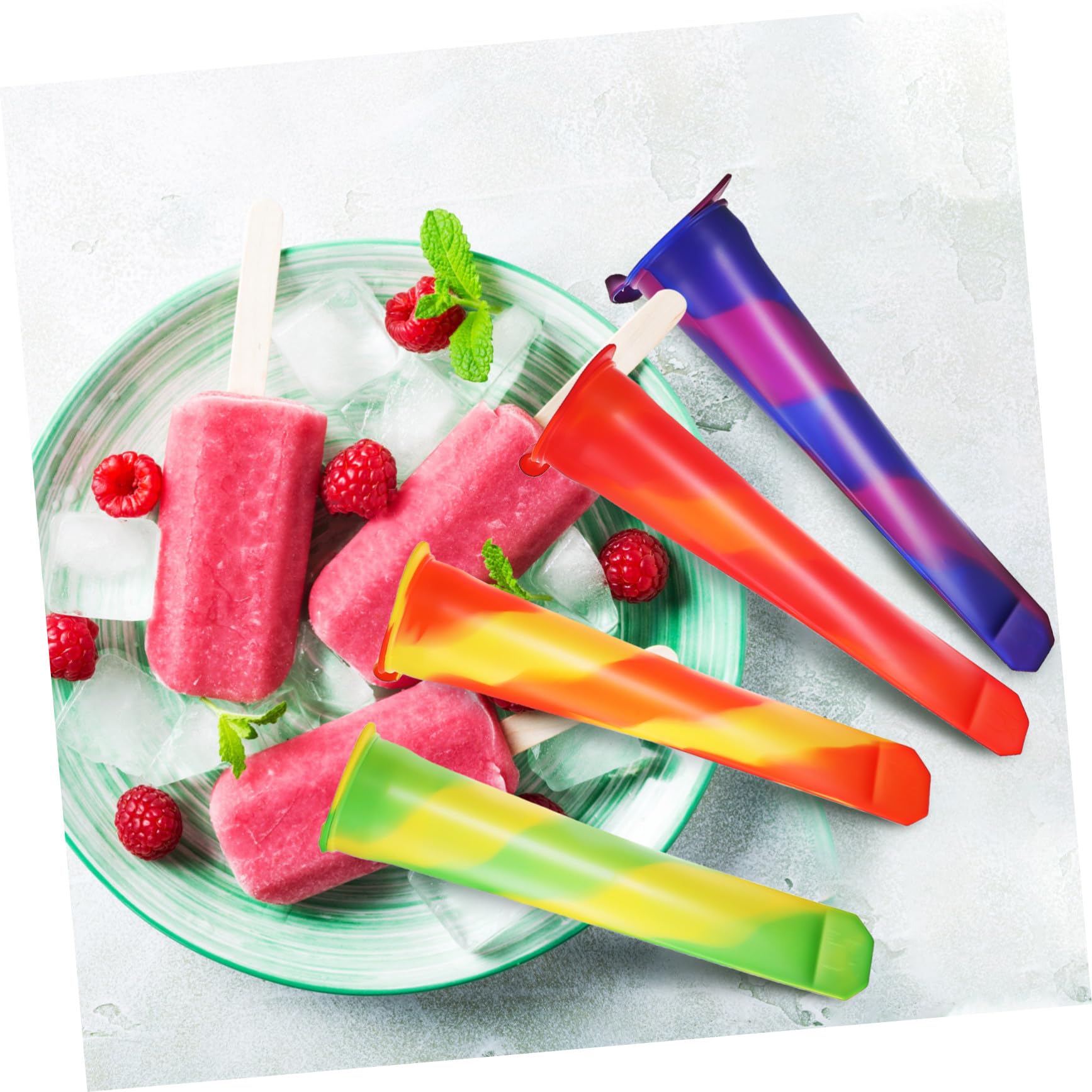 Silicone Moules à Glace 12 Pièces Réutilisables pour Garçon et Filles