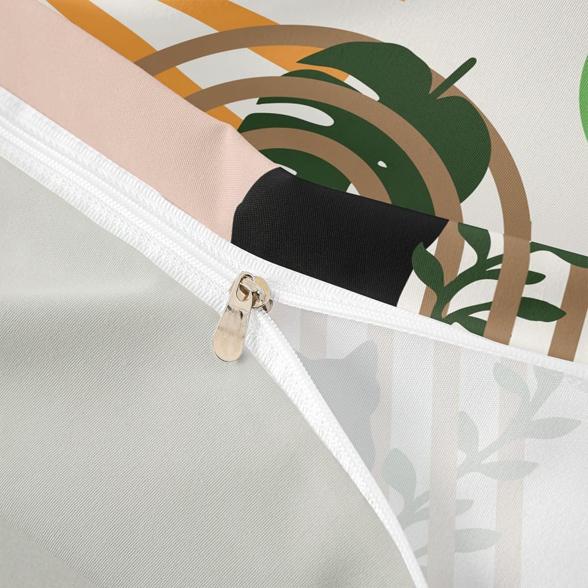 Homewish Boho geometryczny król zestawy pościeli z połowy wieku abstrakcyjny minimalizm poszewka na kołdrę śmieszne koty zwierzęta poszewka na kołdrę dla dzieci dziewcząt chłopców dorosłych tropikalne