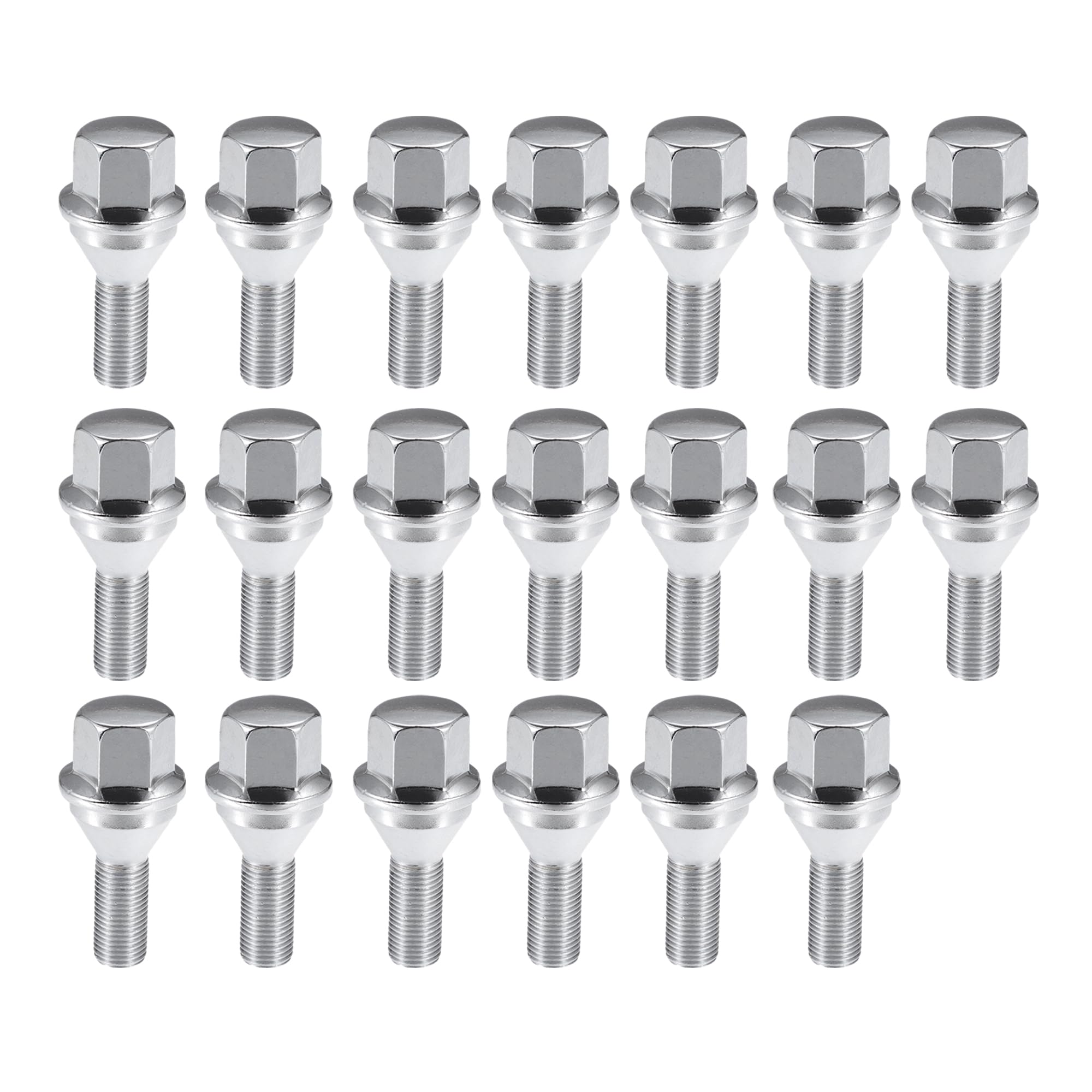 A ABSOPRO 20 Pz Bulloni per Ruote Auto No.6511051AA per Jeep Cherokee 2014-2021