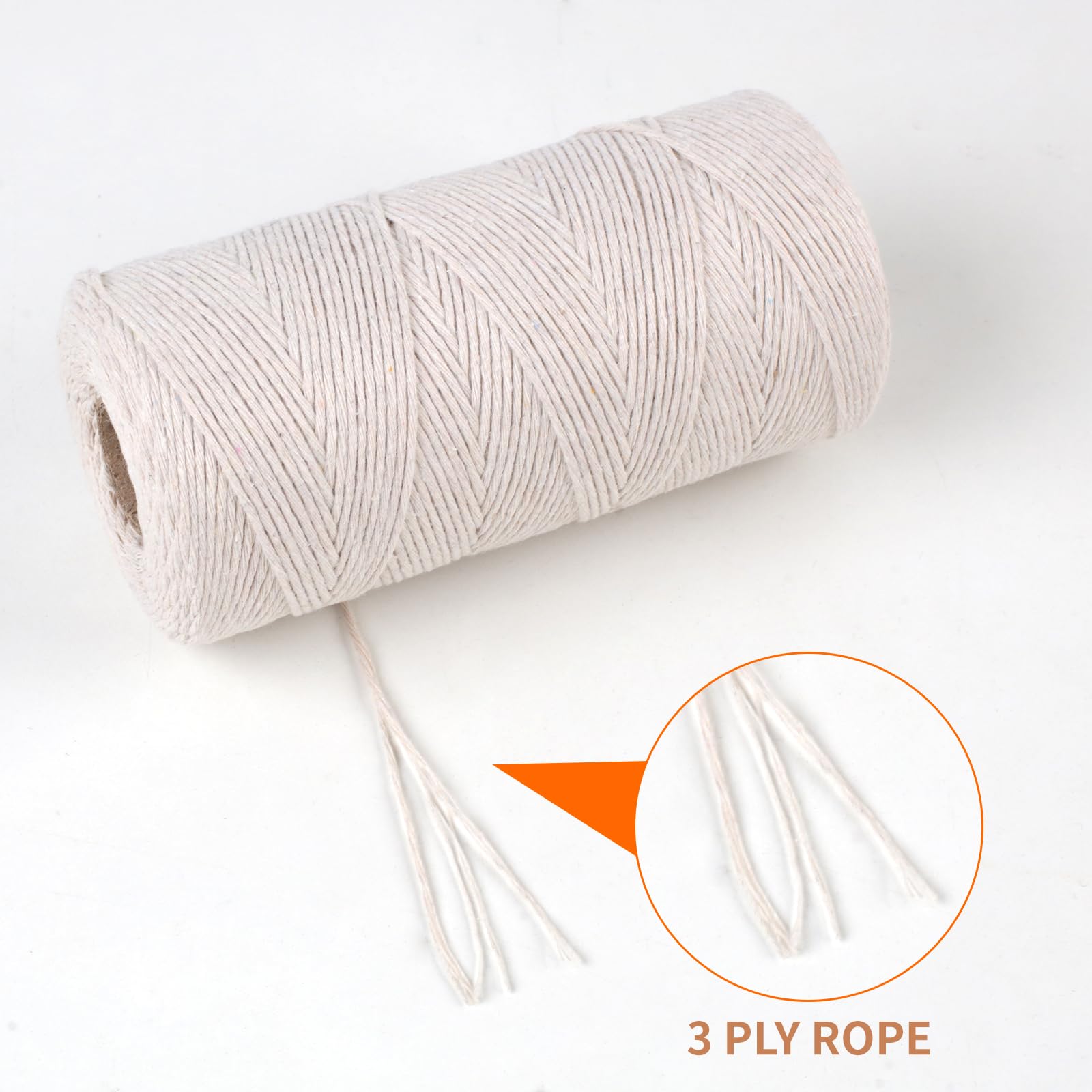 Cotton String Using For Thread Snapklik.com : 984 Feet/300 Meters Cotton String White String For ...