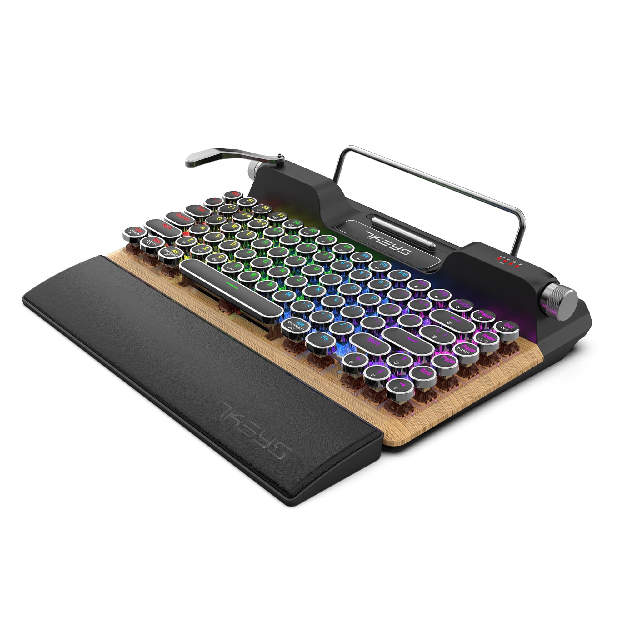 Amazon.com: 7KEYS Retro Typewriter Mechanical Gaming Keyboard
