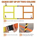 TRINKA Pickleball Court Marking Kit, Temporary Pickleball Court Lines Marker with 2 Adhesive Tape, Official Size, Pickleball Lines, Portable Marker Set for Outdoor Indoor Gym Pickleball, Tennis gallery image