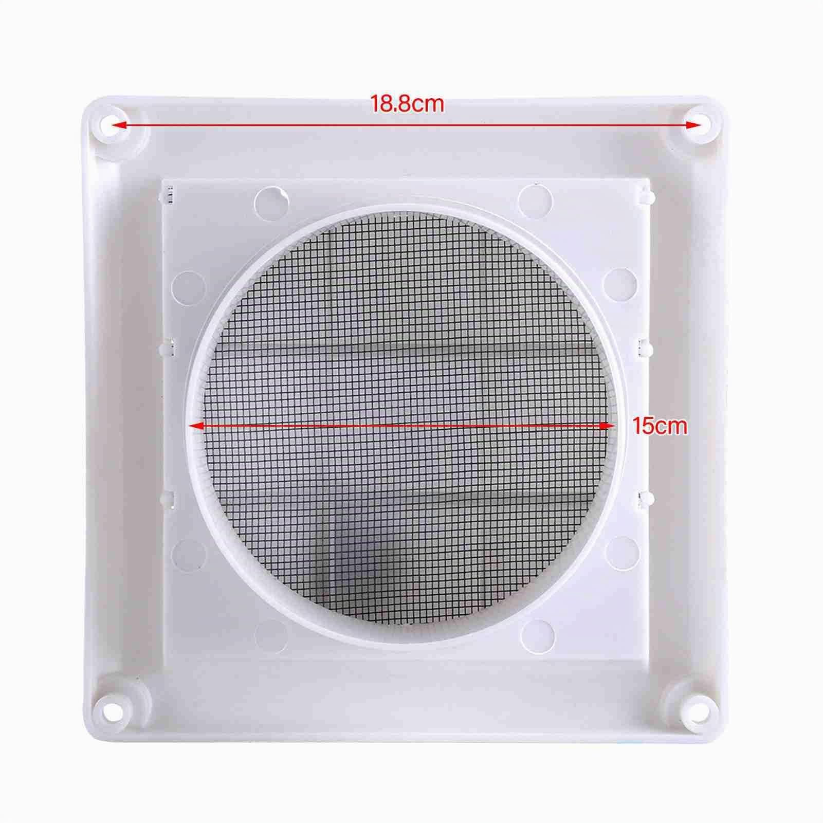 Rejillas de aire de retorno, difusor de cubierta de conducto de ventilación Cubiertas de ventilación decorativas Rejilla de ventilación de aire, cubiertas de ventilación de(20 * 20CM)