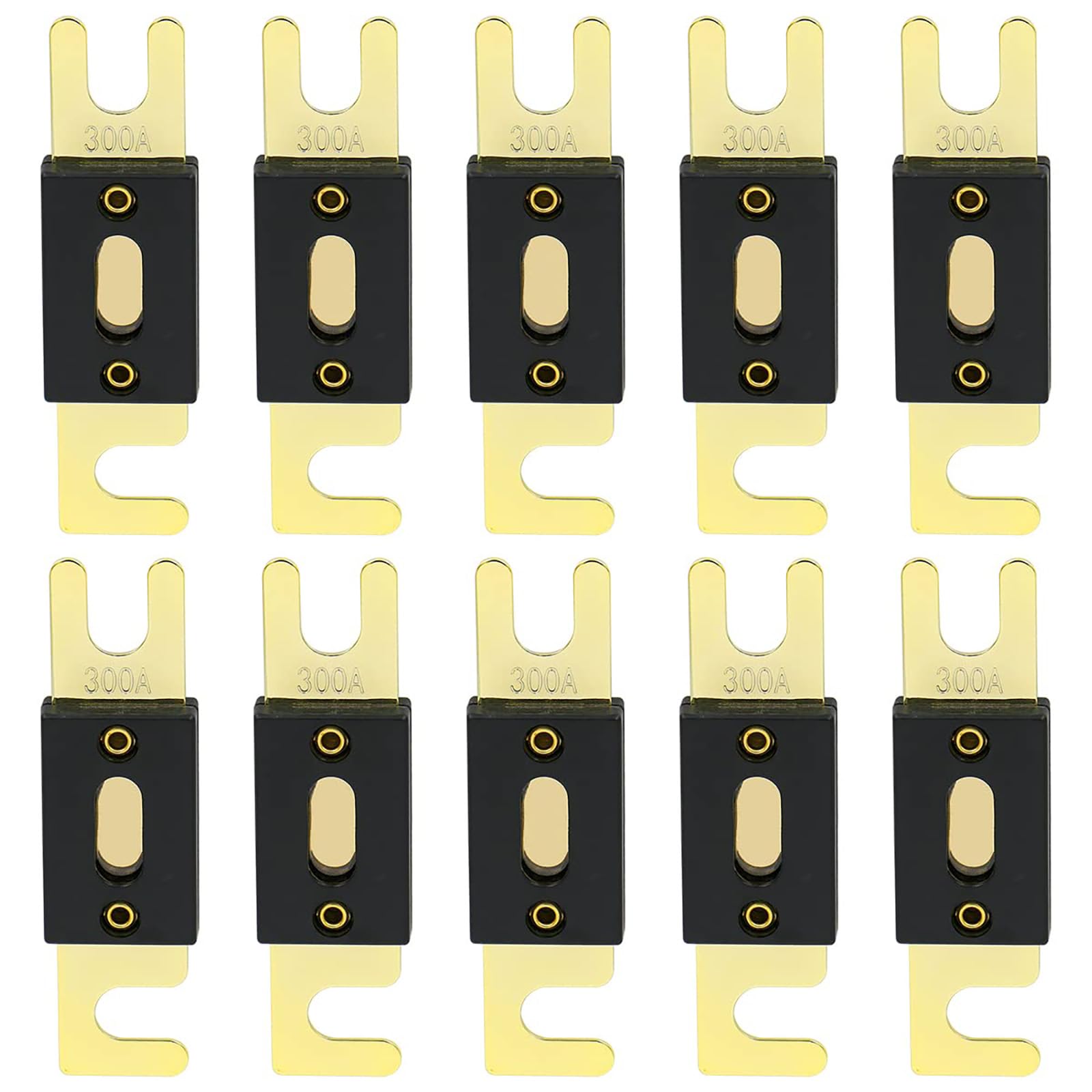 Baomain 3-Pack 40A ANL Fuse Bulk Value Pack with Gold-Plated Terminals for Car Audio, Amplifier, Truck, Boat, RV - 12V/24V Circuit Protection — view 10